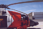 Captain Rich with Jayhawk HH-60